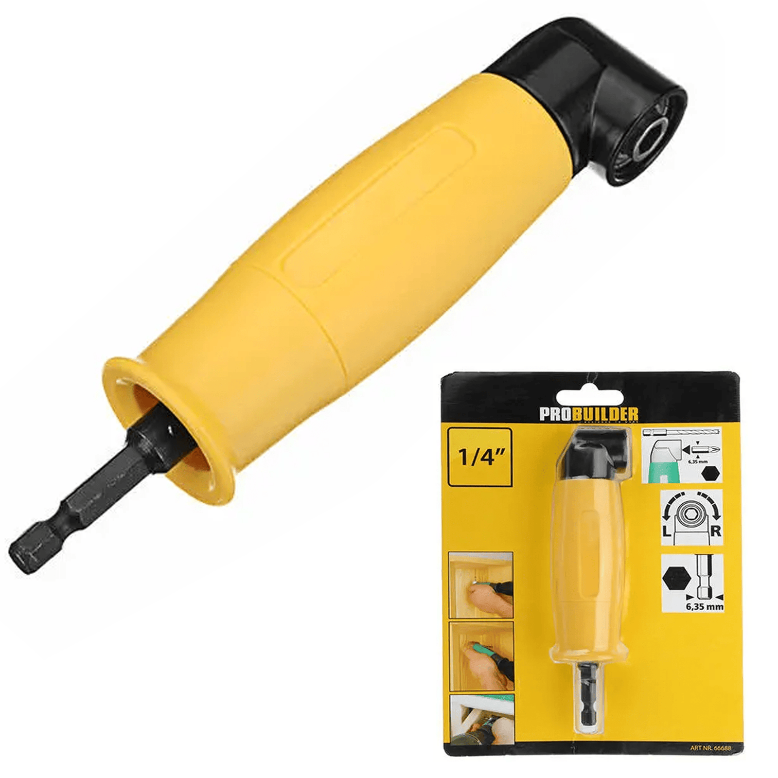 Probuilder Angle Drill Chuck 1/4'' - Image 4