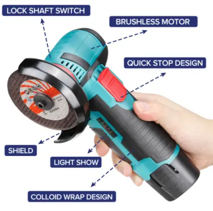 Cordless Mini Grinder 3'' - Image 10