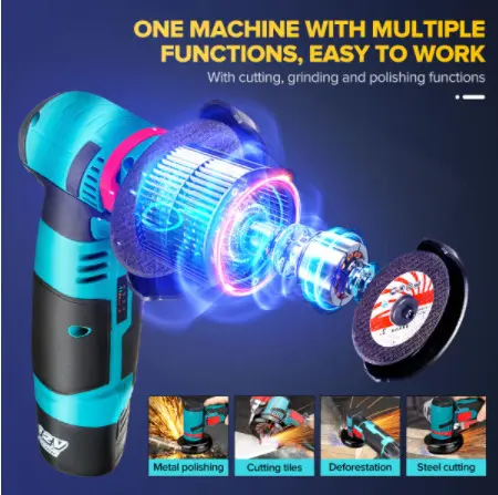 Cordless Mini Grinder 3'' - Image 12