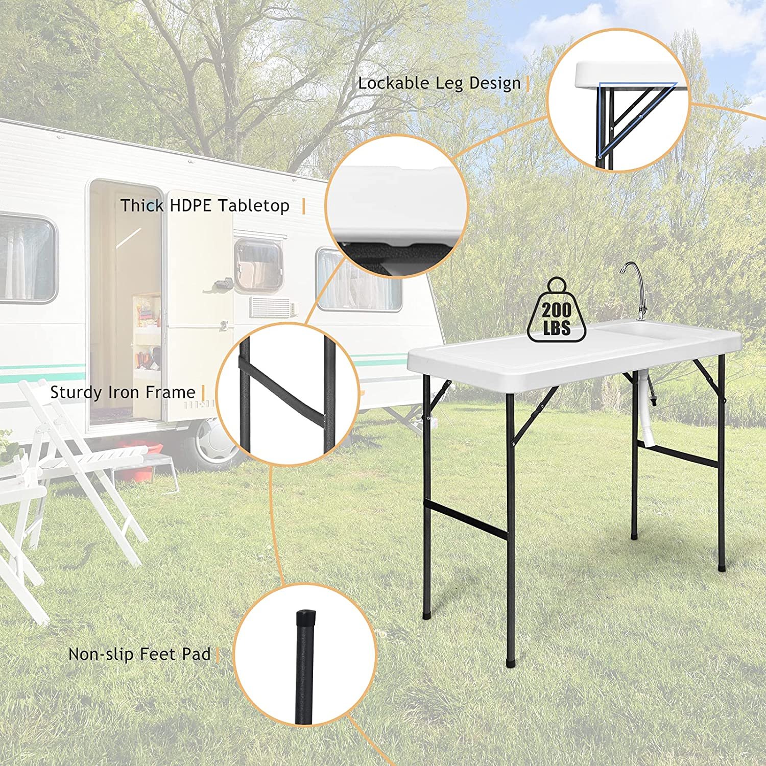 Picnic Table For BBQ - Image 8