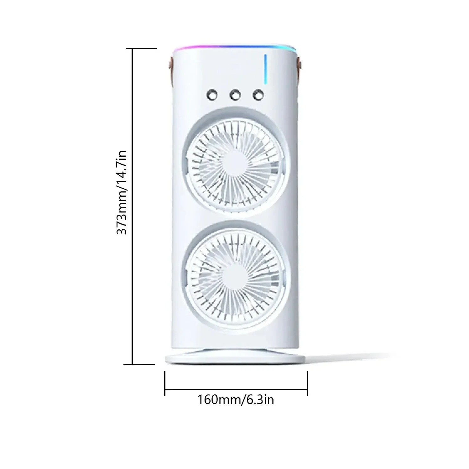 Multifunctional Double Headed Fan - Image 5