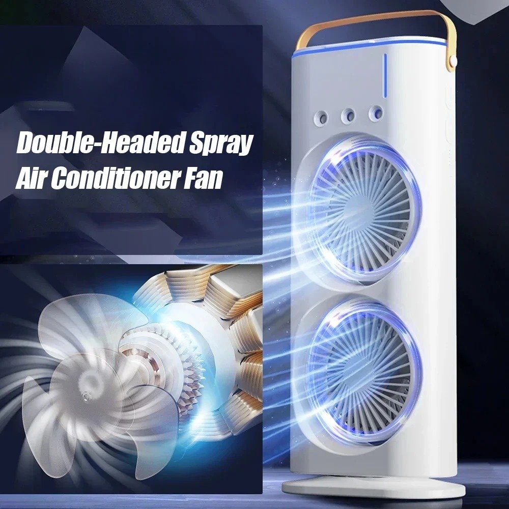 Multifunctional Double Headed Fan - Image 9