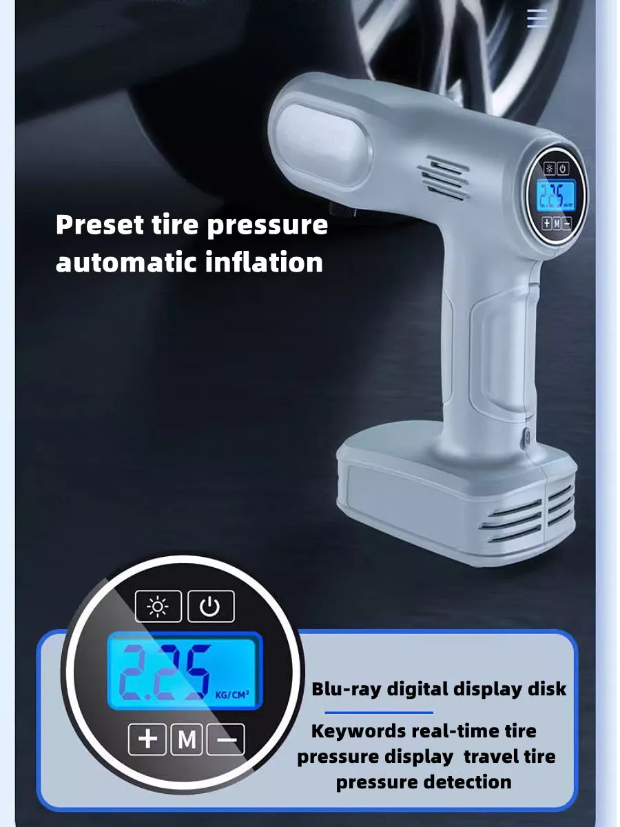 High Pressure Washer / Tire Inflator 2 in 1 - Image 3