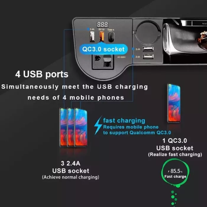 Car Slot Box Power Inverter - Image 3