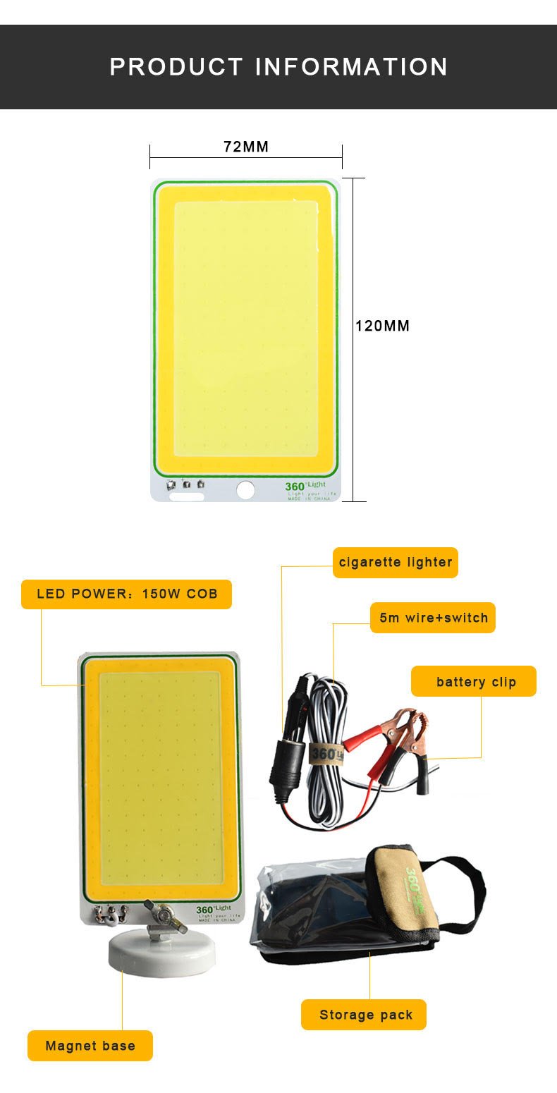 LED CAMPING LIGHT TM-09 - Image 3