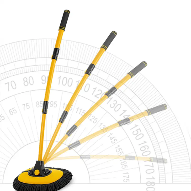 Car Cleaning Brush Yellow - Image 6