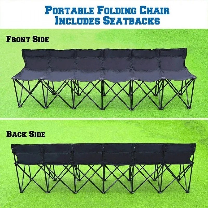 Folding Chair 6 Seater With Bag - Image 3