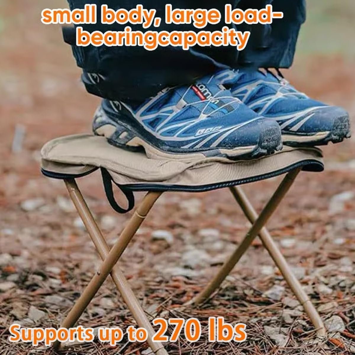 Folding Stool With Bag - Image 6