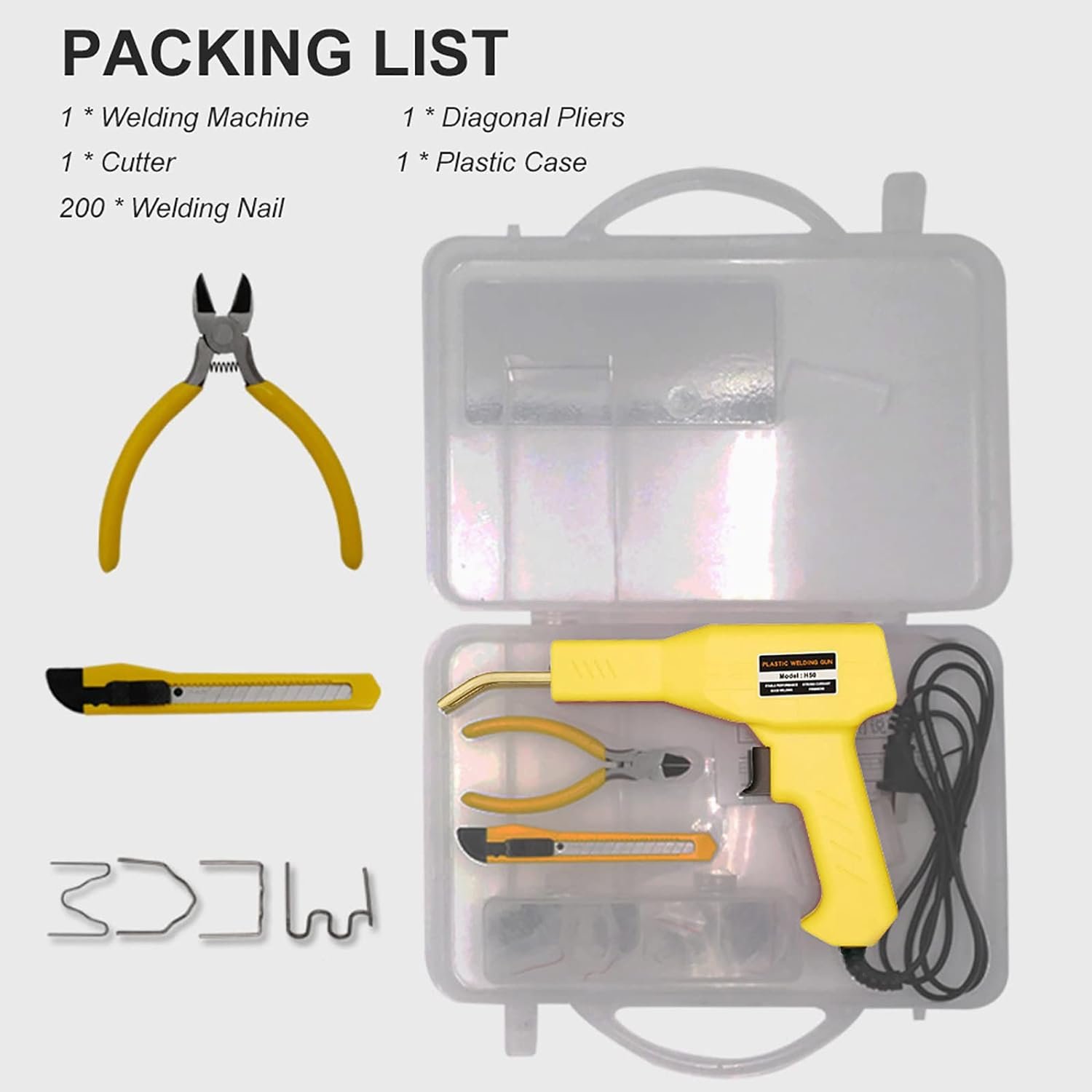 Plastic Welding Gun Yellow - Image 9