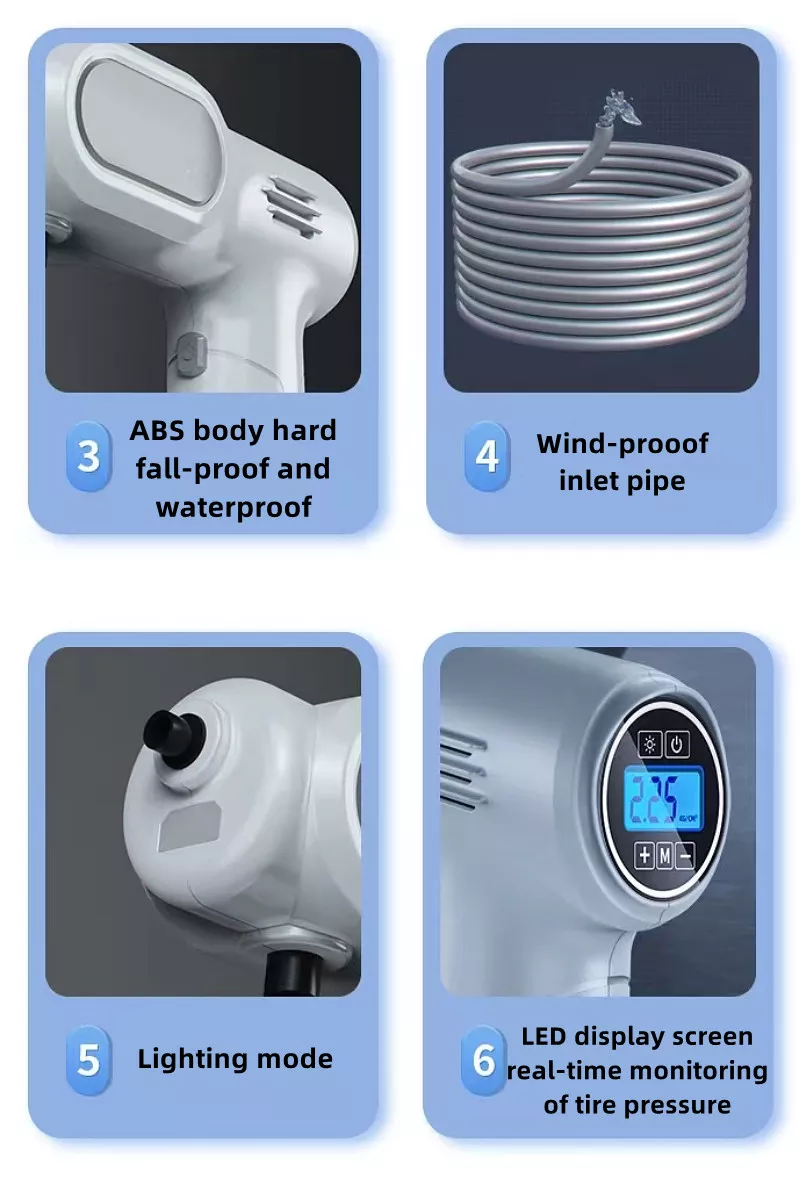 High Pressure Washer / Tire Inflator 2 in 1 - Image 8