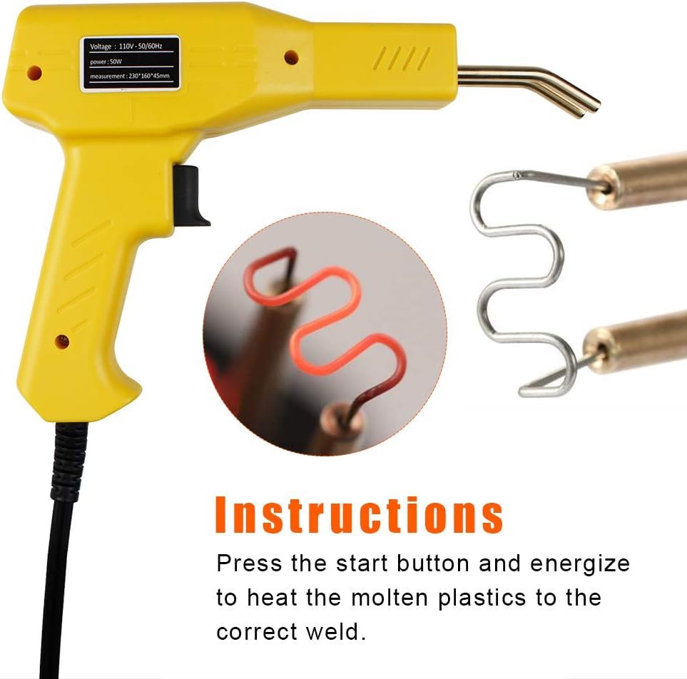 Plastic Welding Gun Yellow - Image 6