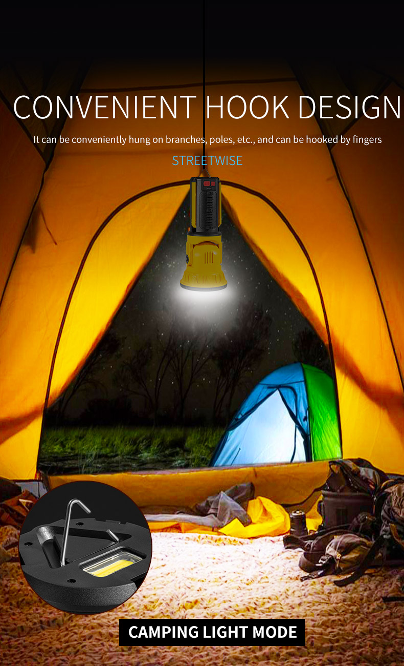 Multifunctional Rechargeable Searchlight Small - Image 7