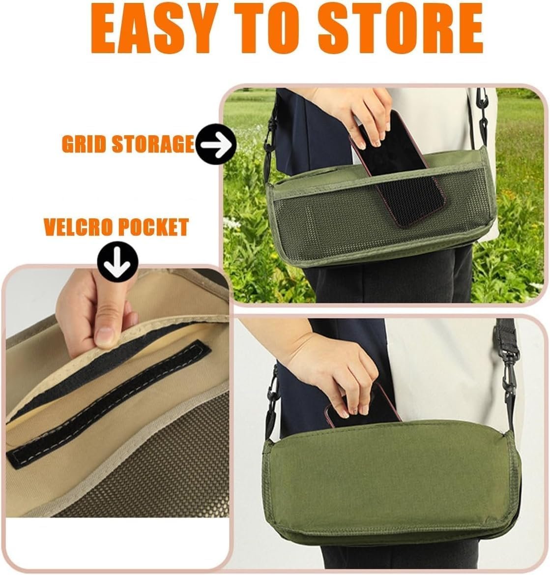 Folding Stool With Bag - Image 7
