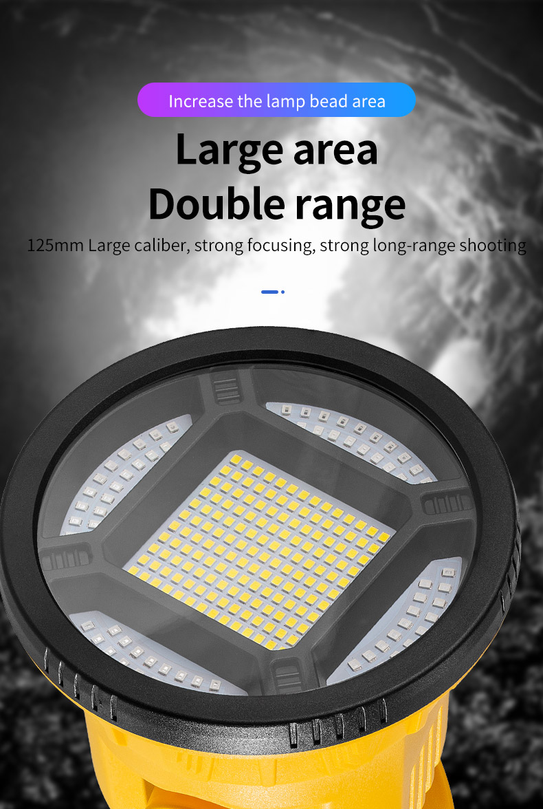 Multifunctional Rechargeable Searchlight Small - Image 9