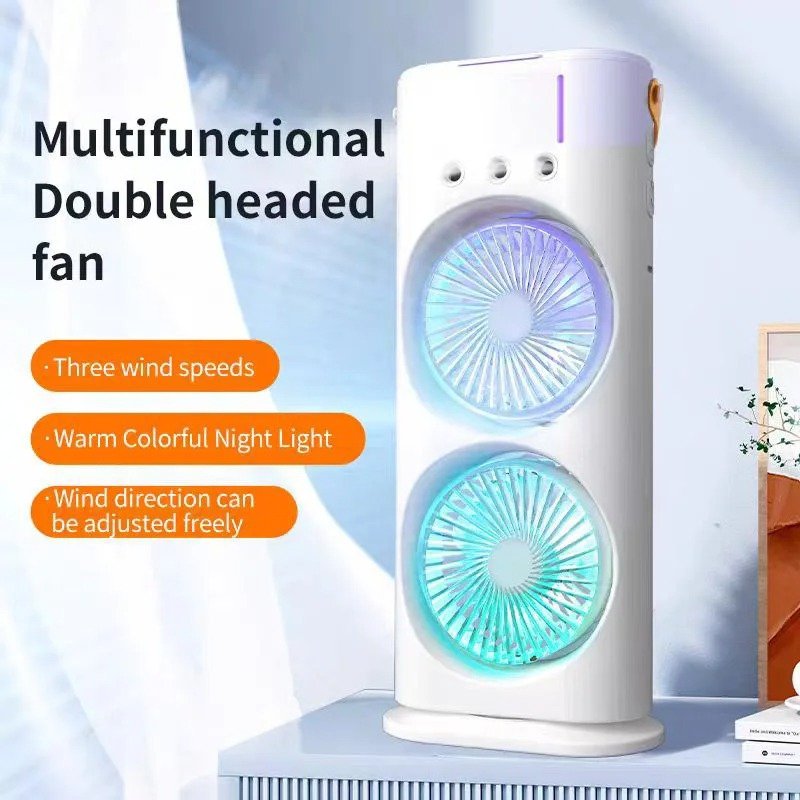 Multifunctional Double Headed Fan