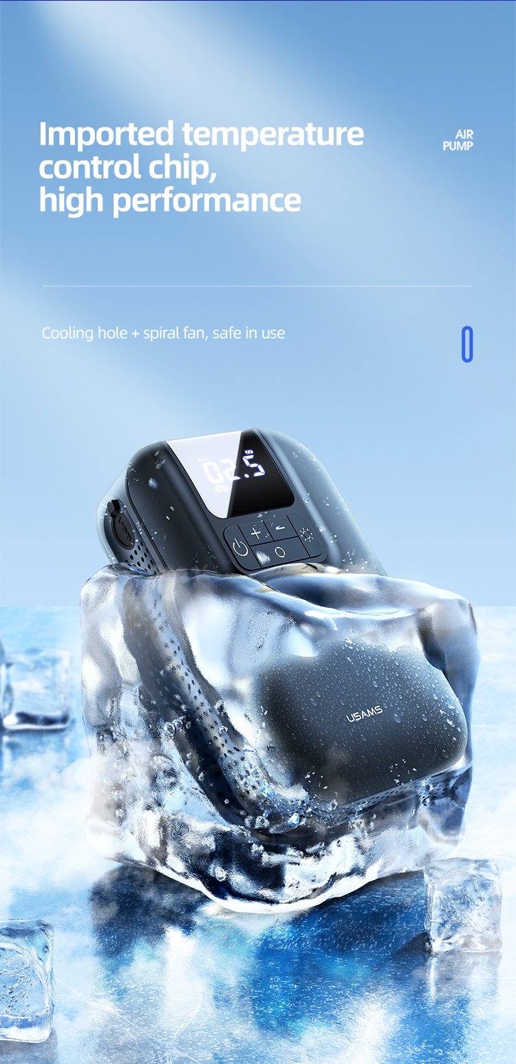 USAMS Portable Air Compressor مضخة هواء - Image 7