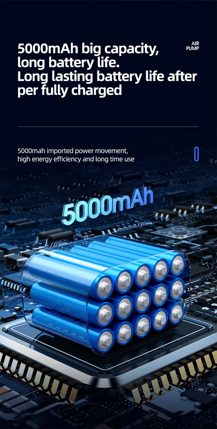 USAMS Portable Air Compressor مضخة هواء - Image 8