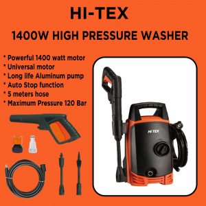 2-Pressure Washer 1400-W [ 120-Bar ]