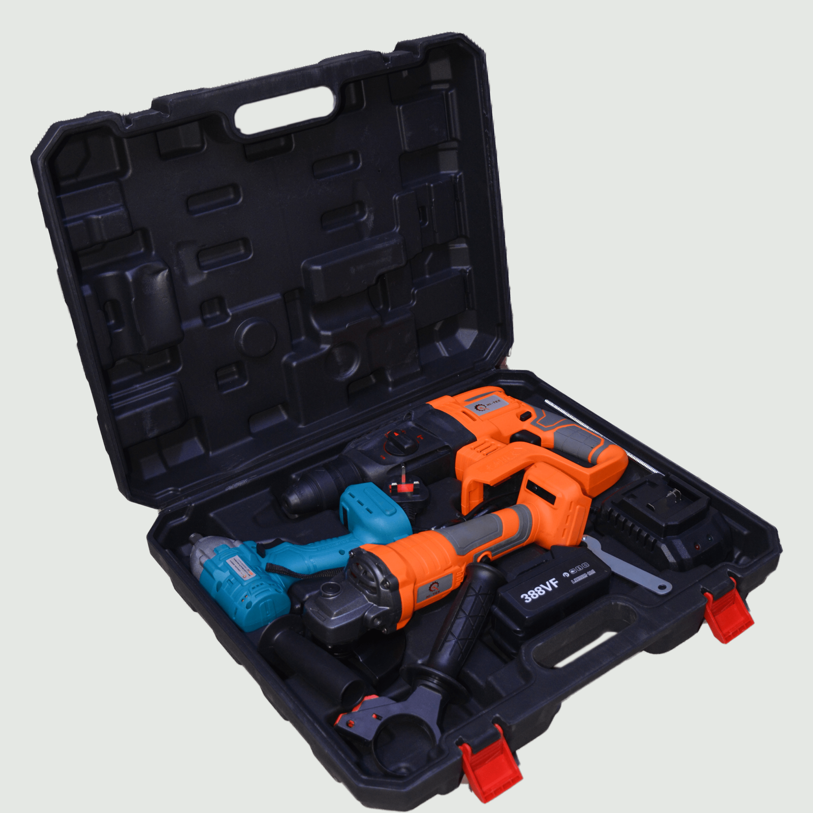 Cordless Tool Set with Impact Wrench Hi Tex - Image 2