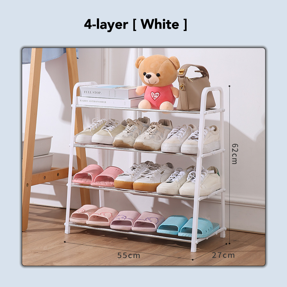 Shoes Rack Black/White - Image 6