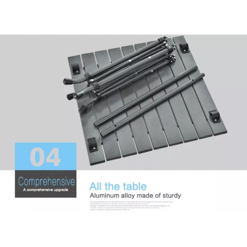 Folding Table & 4 Chairs Set with Carrying Bag - Image 9