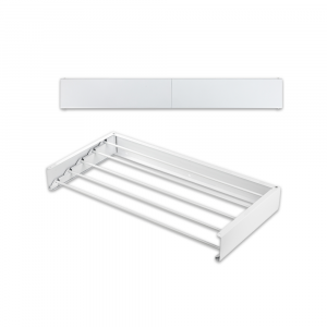 Bathroom Towel Rack 80-CM White