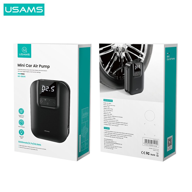 USAMS Portable Air Compressor مضخة هواء - Image 18
