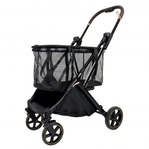 Personal Shopping Utility Cart Trolley Black