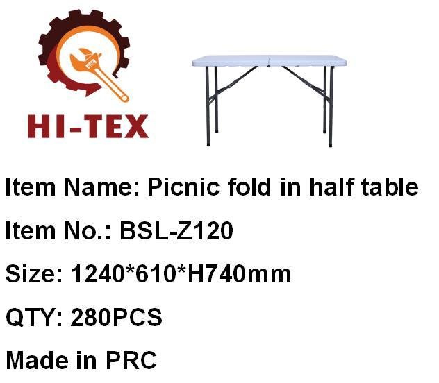 Folding Picnic Table Z-120 - Image 4
