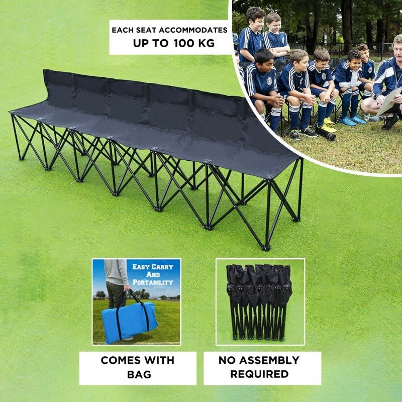 Folding Chair 6 Seater With Bag