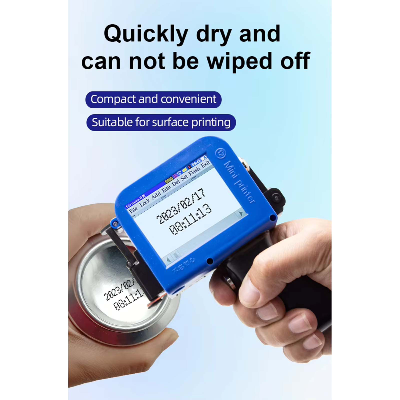 Handheld Inkjet Portable Mini Printer - Image 2