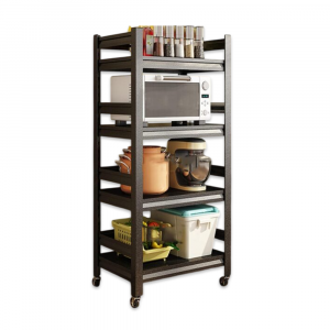 Rack Steel Heavy Duty Black [ 4-Layer ]