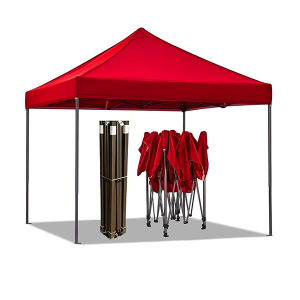 2-Folding Tent Red [ 3 x 3 MTR ]