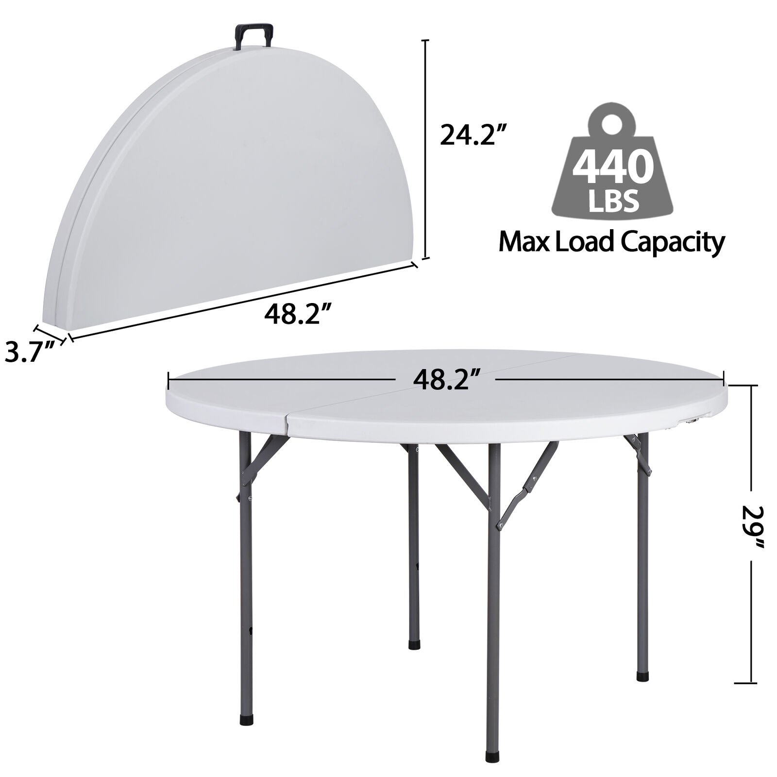 Round Table 122 X74 MM - Image 11