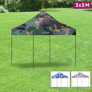 Portable Canopy Camping Tent 3x3m