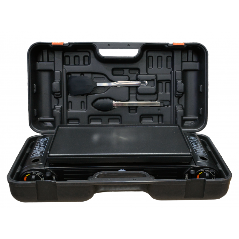 Portable 2 Burner Gas Stove with Leg - Image 5