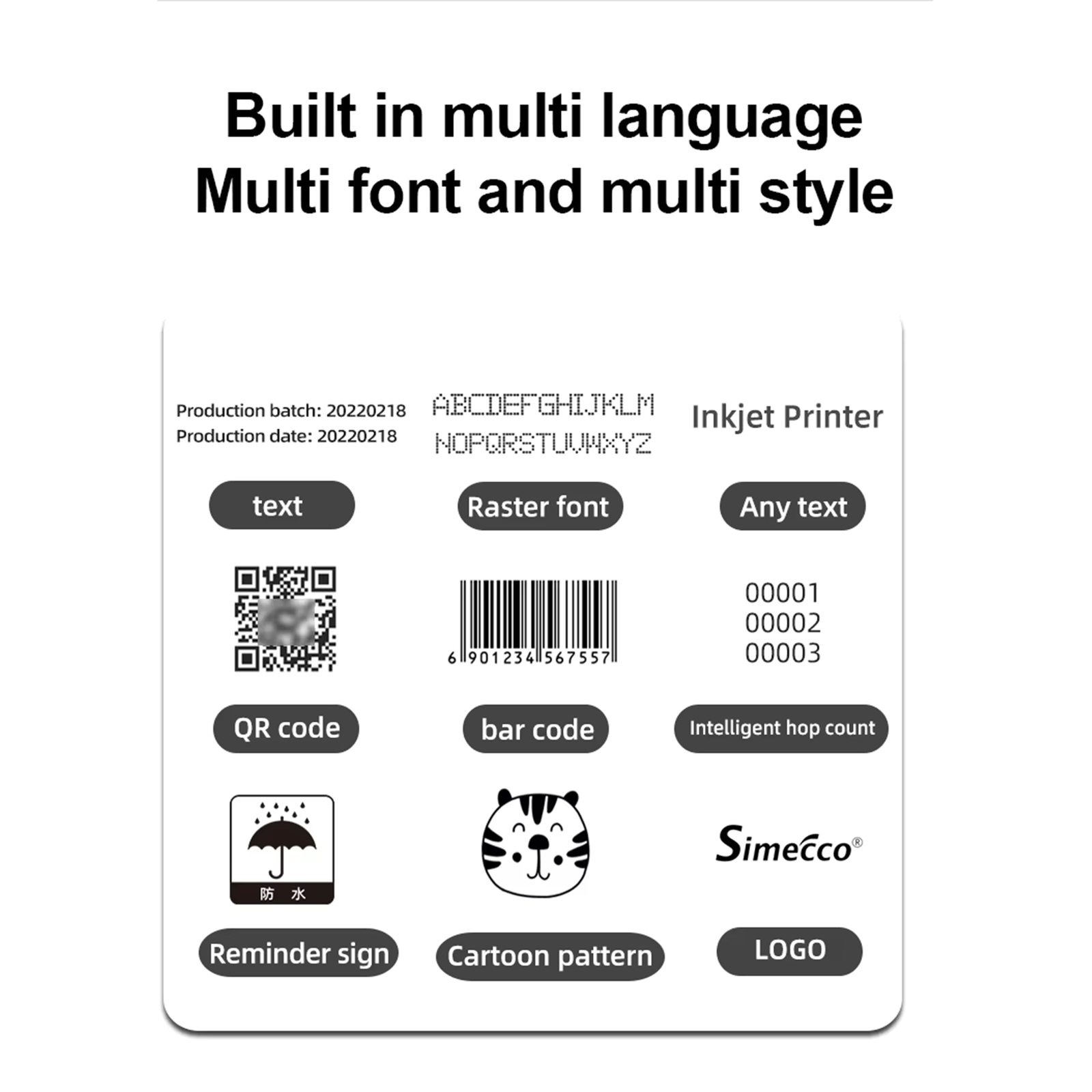 Handheld Inkjet Portable Mini Printer - Image 7
