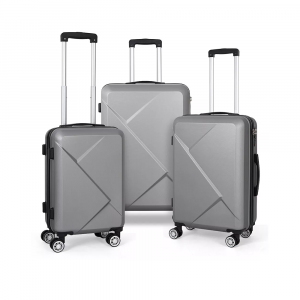 Suitcase Grey 3pcs Set