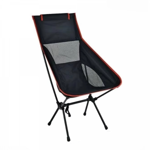 Foldable Camping Chair Black